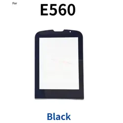 Novaphopat Black Glass Screen For Philips E560 Glass lens Panel Replacement (not touch screen Sensor) + track
