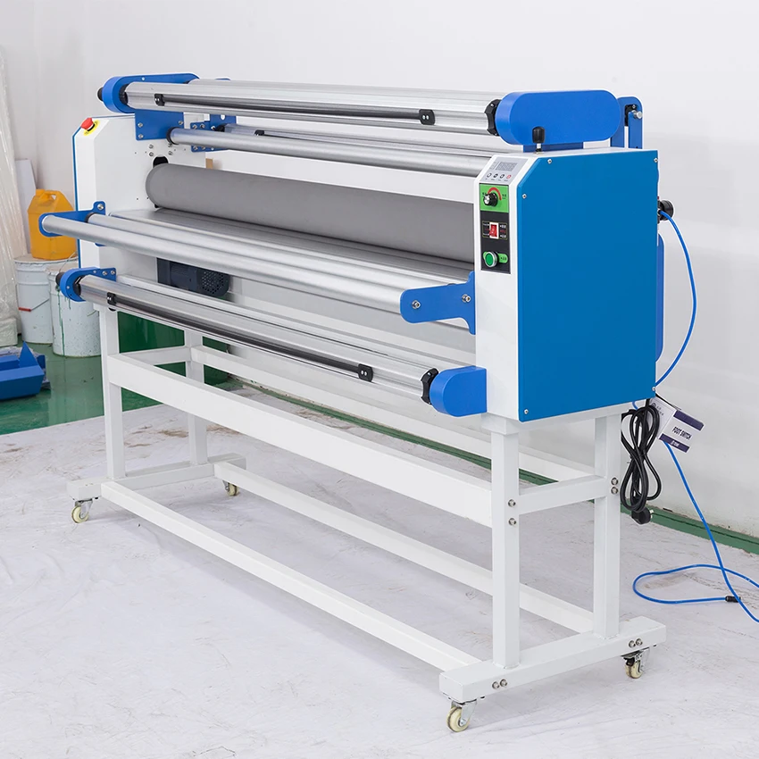 1.7m  67 Inches Width Hot And Cold Unbacked Paper Lamination Vinyl Laminating Machine Automatic Laminator 1700mm