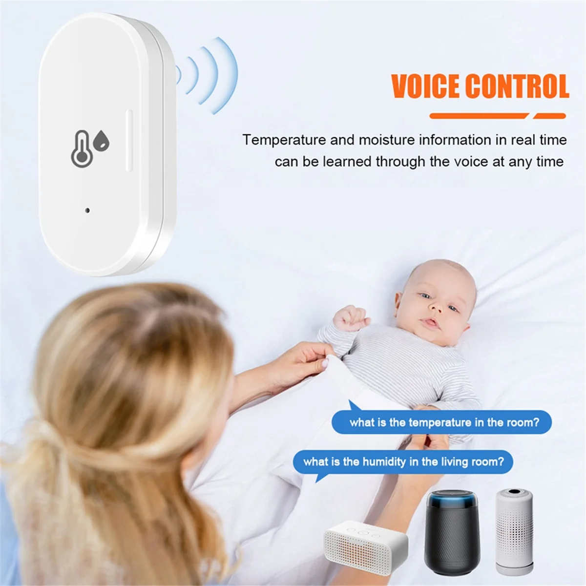 Innovative! Tuya ZigBee Smart Temperature & Humidity Sensor, Outdoor Hygrometer Thermometer Mini Temperature Humi