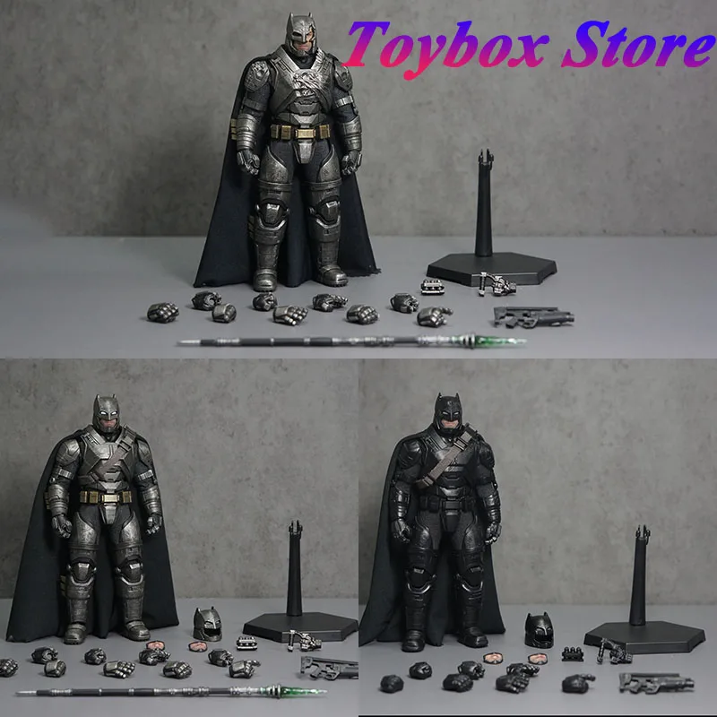 

Manipple Studio New 1/12 Movable M074 Batman Action Figure Perfect Detail Design Accessory 6" Full Set Soldier Model Fans Gift