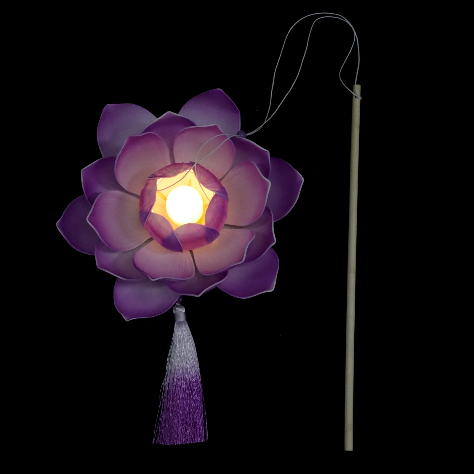 

Creative Chinese Style Festive Lotus Lamp Handheld Led Light Portable Photography Decor Party Performance Props Luminous Design