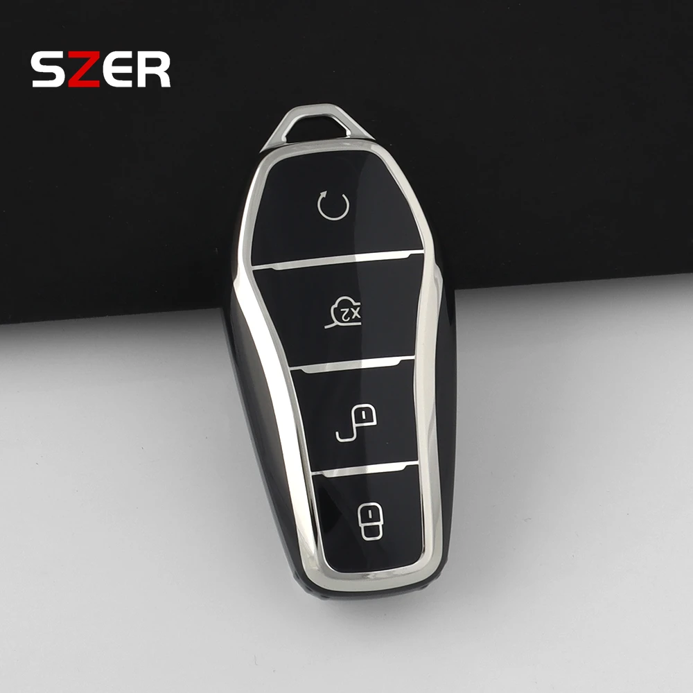 TPU Key Fob Cover for BYD Song Plus, Atto 3, Han & More - Image 4