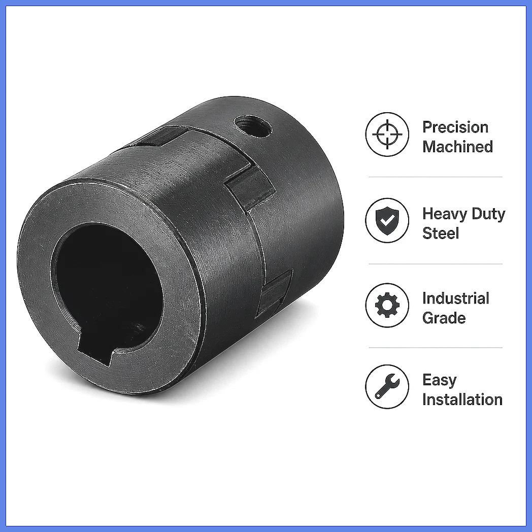 Flexible Coupling Shaft 25mm to 25mm 51mm x 44mm Motor Coupler Joint for Stepper Motor CNC