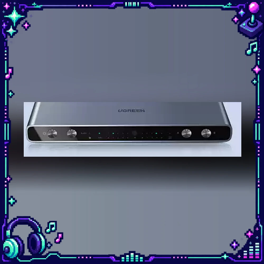 UGREEN 70435 CM288 HDMI 2.0 Matrix Switch 4 In 2 Out 4K 60Hz Video Switcher Splitter for Multiple Displays