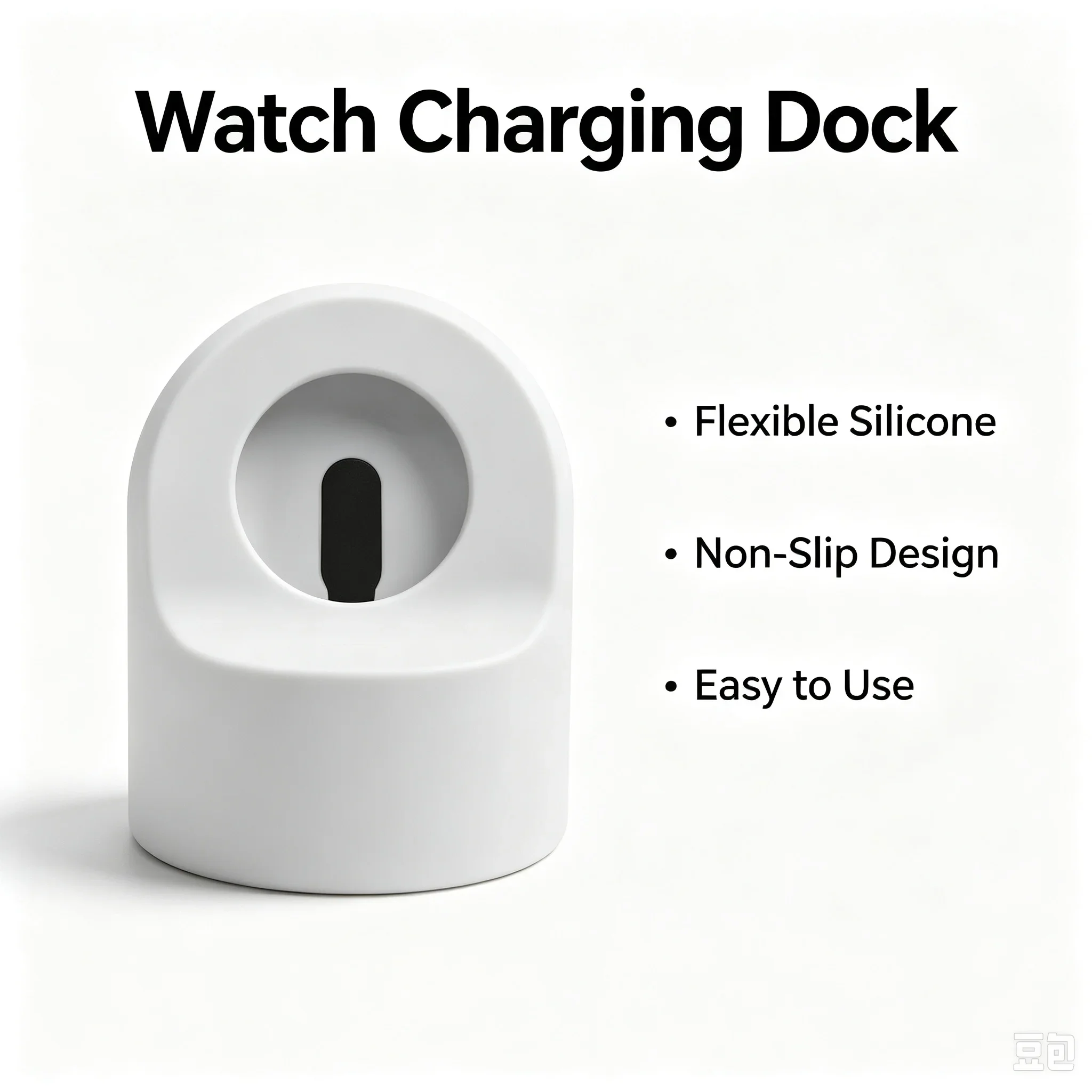 Silicone Charging Seat For Samsung Galaxy Watch 8/7/6/5 40/44mm Ultra 47mm Charging Stand Storage Seat Watch 6 8 Classic 47/46mm