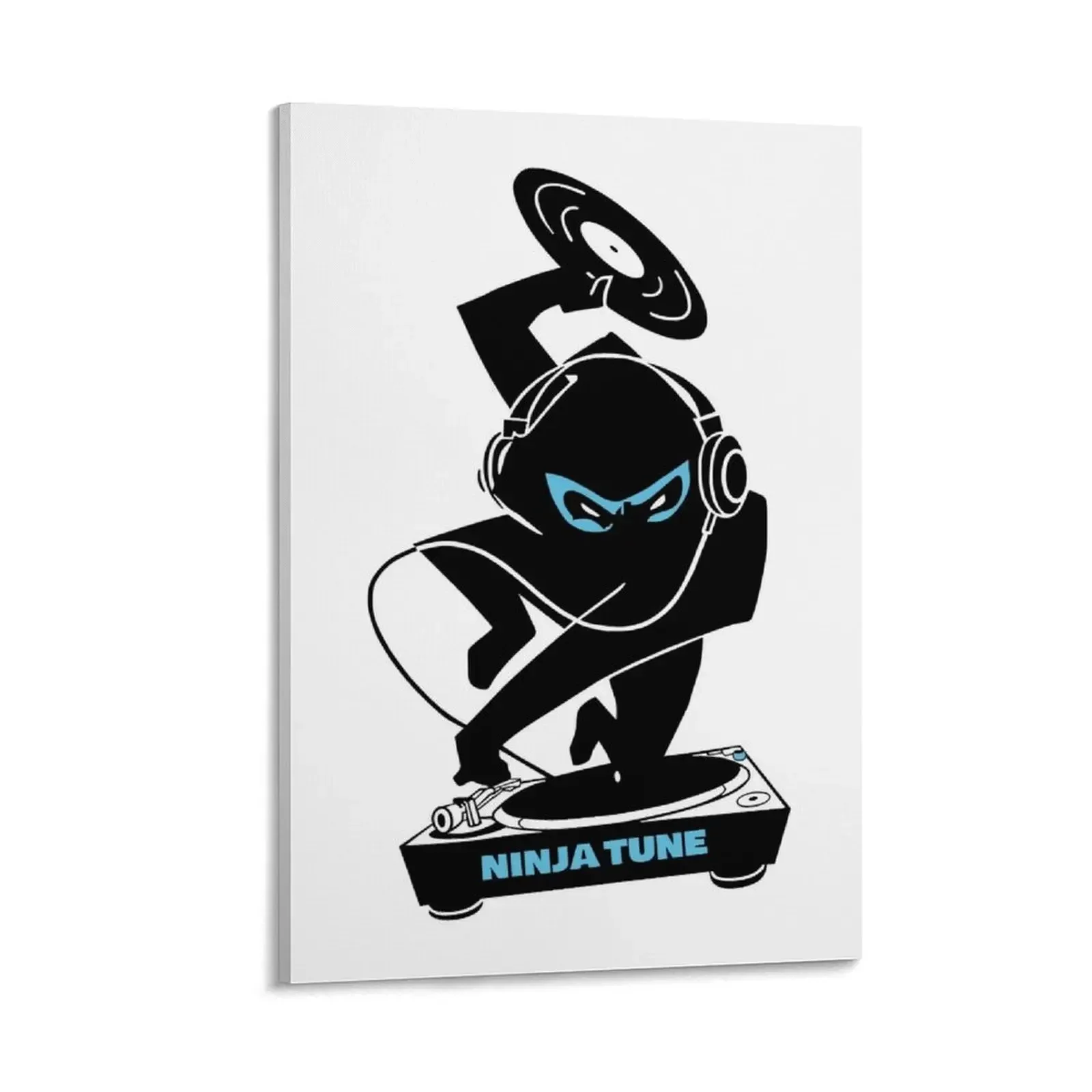 

Ninja Tune logo 3 DJ (white background) Canvas Painting art mural cute room decor Decorative painting for bedroom