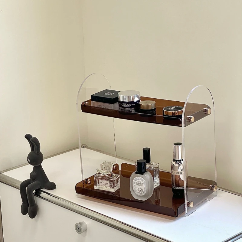 

Washing table Cosmetics rack Countertop toilet Bathroom Multi-layer desktop storage box