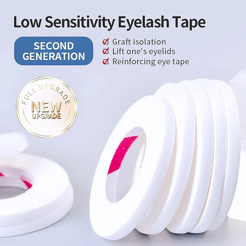 30 Roll Lash Tape 4mm Breathable Easy to Tear Isolation eyelid lift Professional Eyelash Extension Under Eye Pad Adhesive Tape