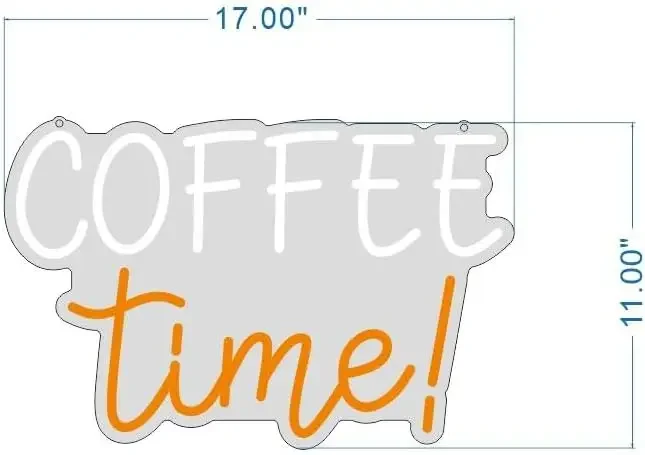 커피 바 장식 네온 사인 커피 사인 벽 아트 장식 액세서리, LED 조명 카페 사인 배너 스테이션 조명 램프