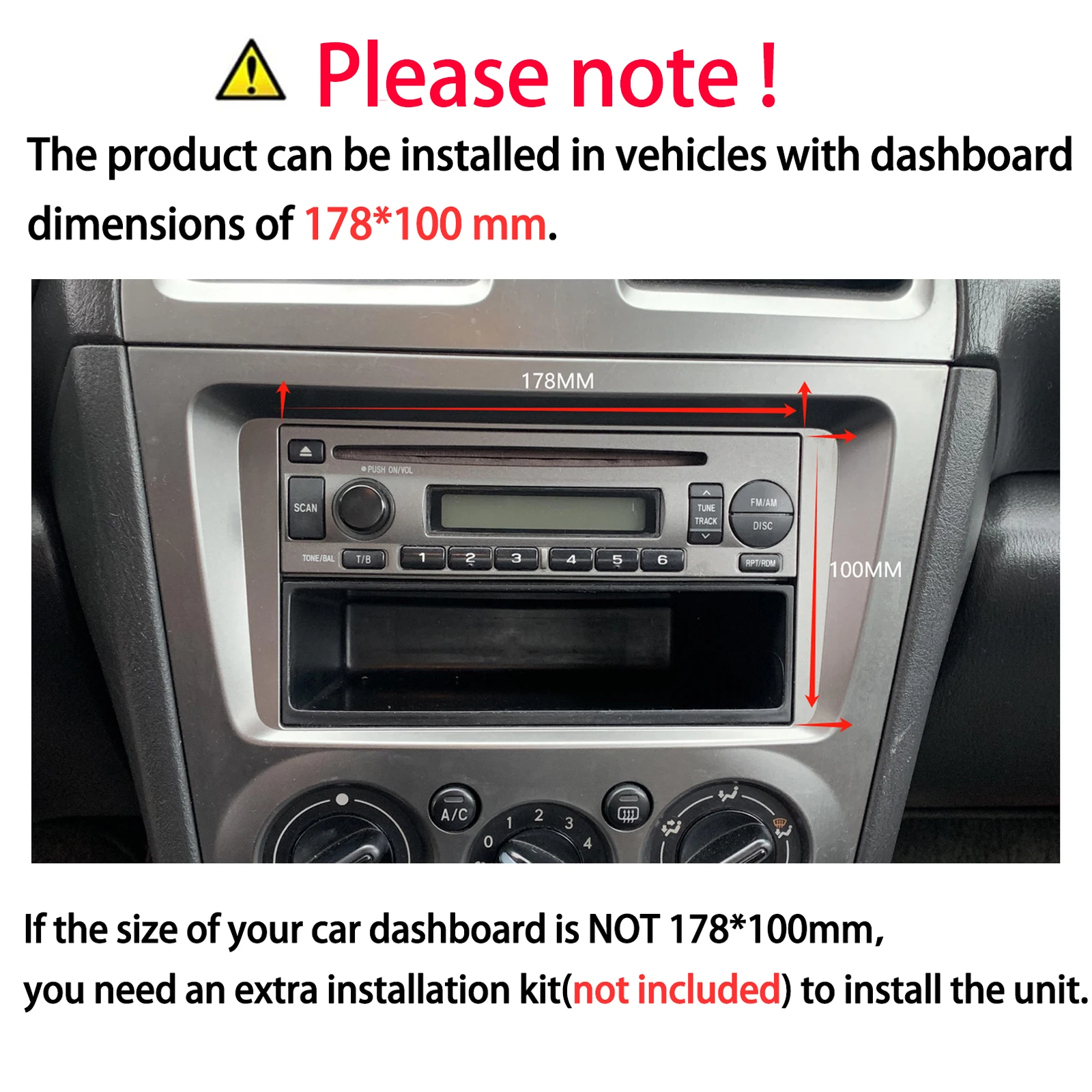 ESSGOO Autoradio 7"/9"/10" 2 DIN 8-Kern Android14 6+128 GB Kabelloses CarPlay Android Auto GPS-Navigation Bluetooth AM FM RDS WiFi QLED Touchscreen 4G LTE Mirror Link Lenkradsteuerung – Detail 3