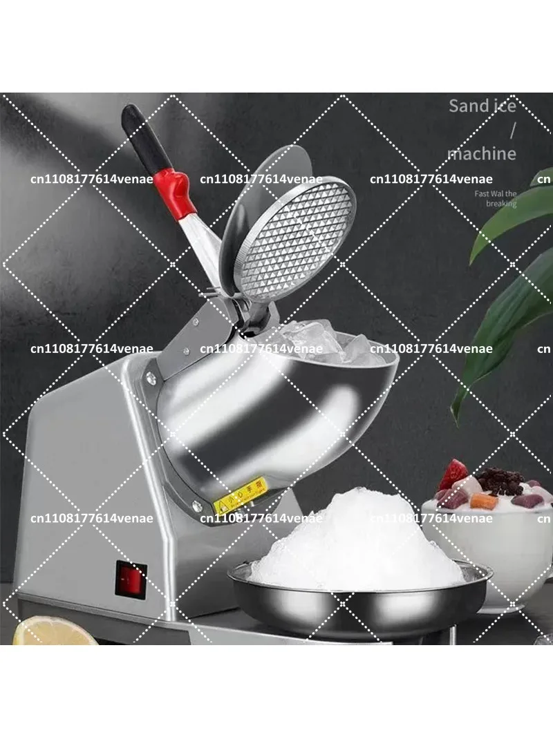 Commercial Household Electric Ice Crusher Machine Shaved Ice Snow Cones Maker
