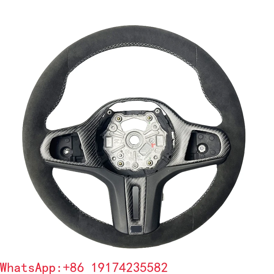 

ForSuede Factory Direct With M Sport Carbon Fiber Steering Wheel for G Series G20 G21 G22 G23 G26 G80 G81 G82 2023 2024 3 M4