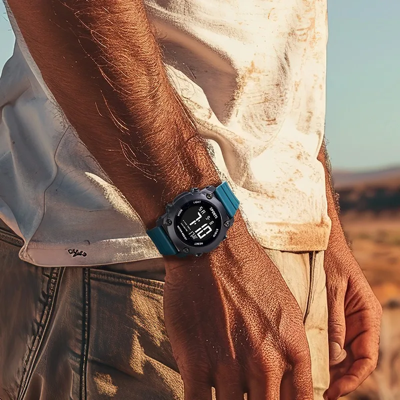 Sports Electronic Watches for Men Kids Boys Waterproof LED Digital Wristwatch Male Alarm clock Multifunction Sports Watch Clock