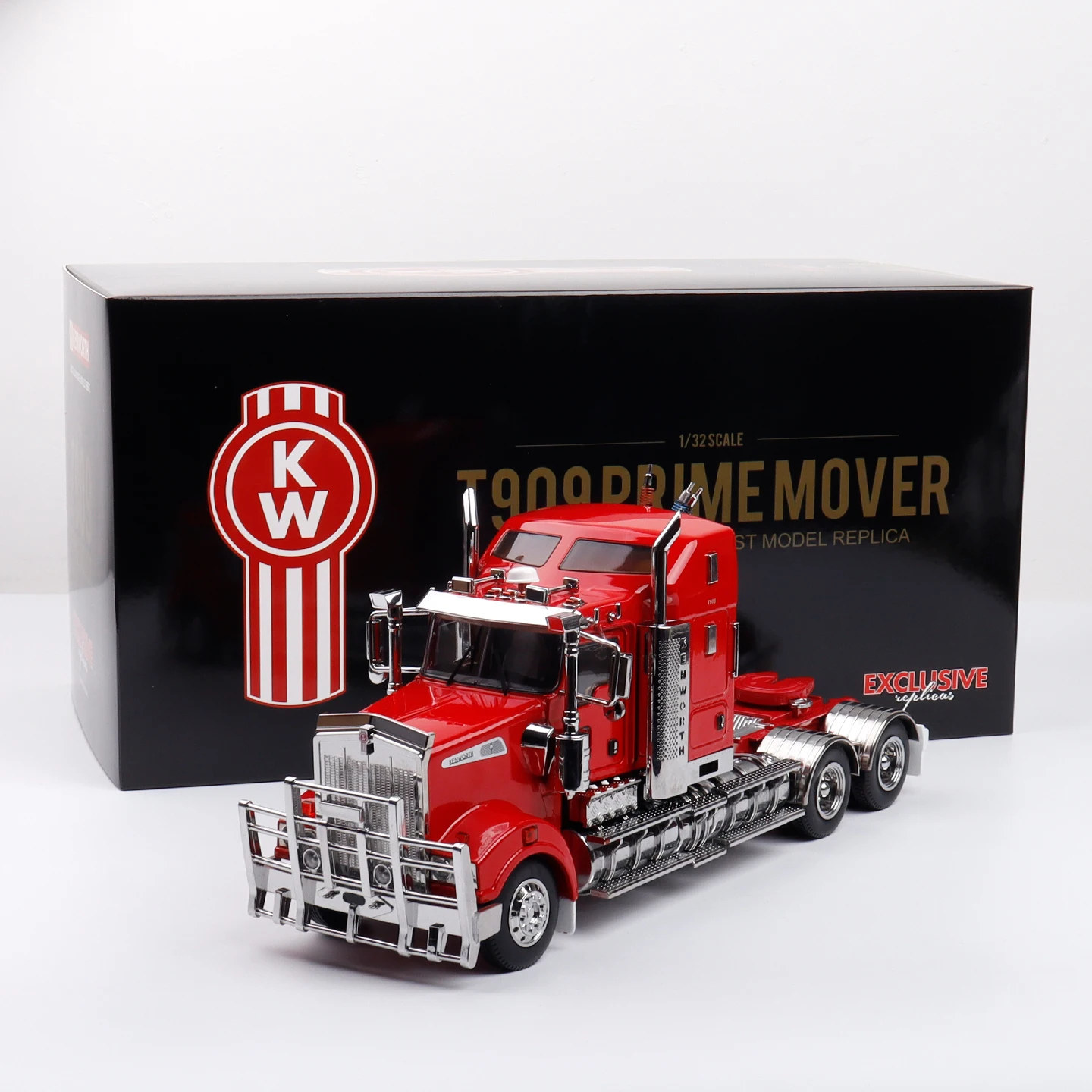 Kenworth T909 Tractor Truck Australian Trailer Metal Scale Model