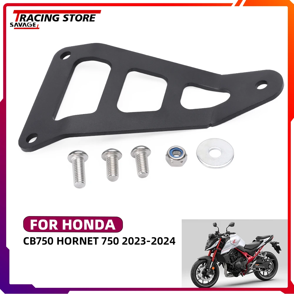 

2024 CB750 Stainless Steel Rear Foot Rest Blanking Plates Guard For Honda CB 750 Hornet 750 Pedal Protector Motorcycle Bracket