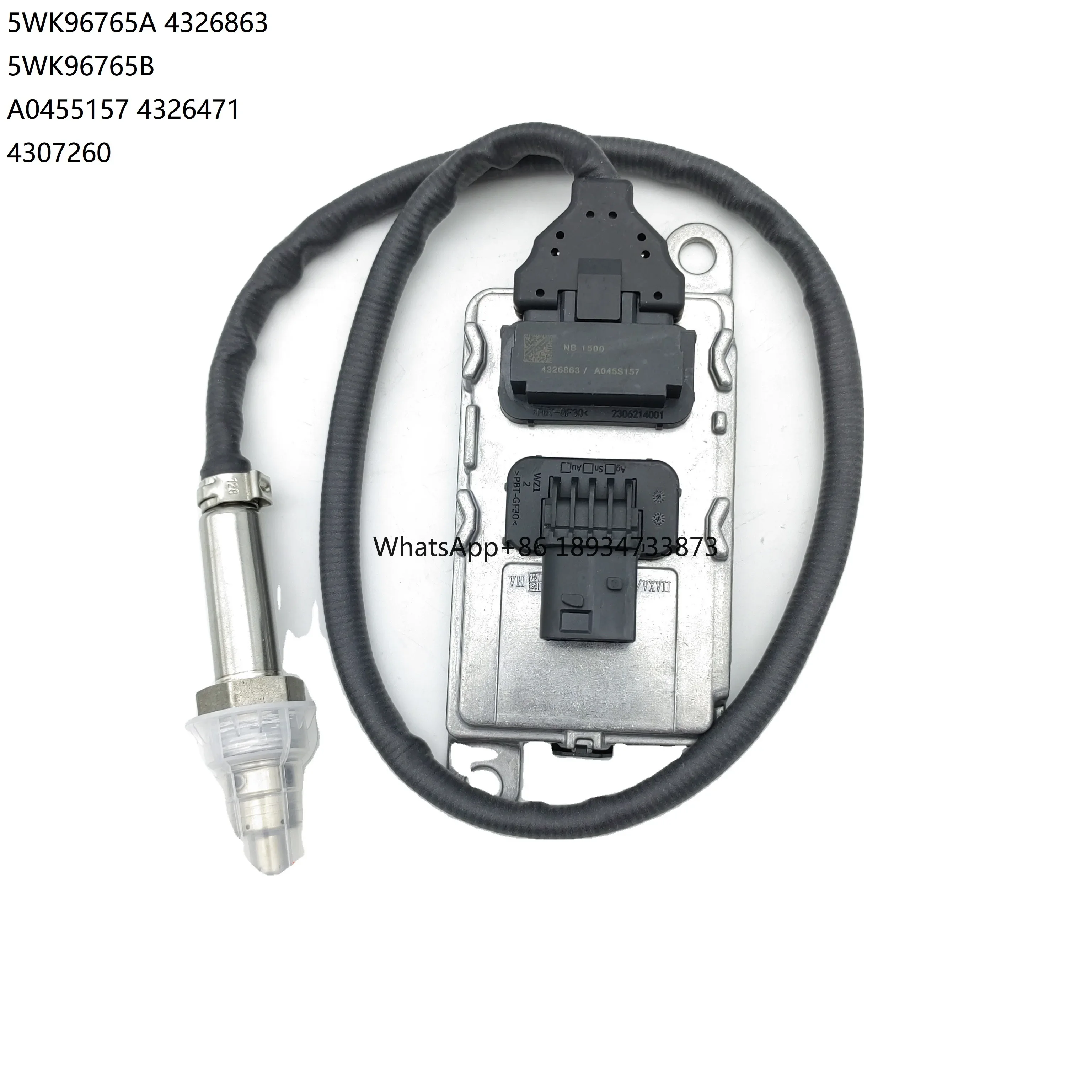 Heavy truck NOx sensor 5WK96765A 4326863 5WK96765B A0455157 4326471 4307260