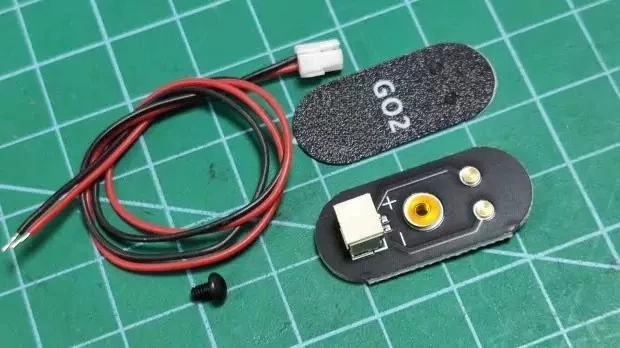 USB Type-C Power Mount for Insta360 GO 2 – Horizontal FPV Mount with Pass-Through Charging, for Drone & Fixed-Wing