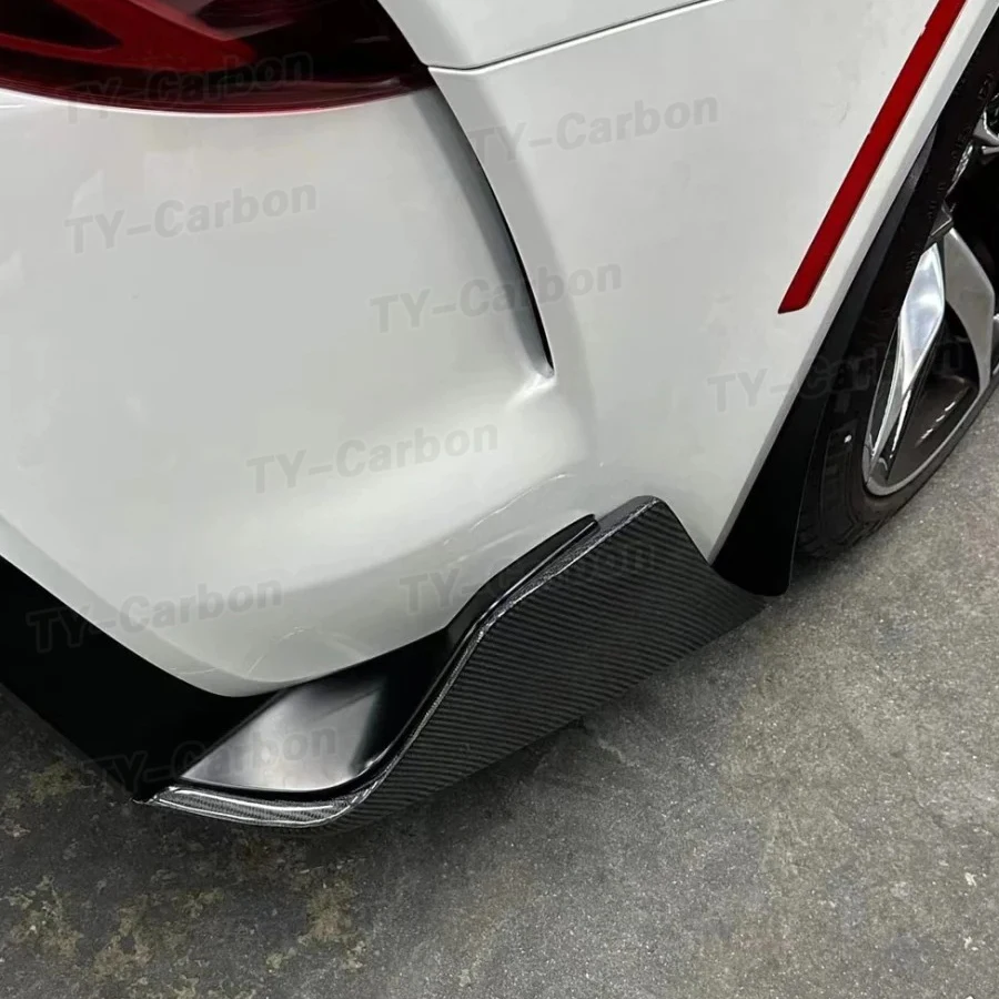 AG Style Real Carbon Fiber Rear Diffuser Lip Splitter Spoiler For Toyota GR Supra A90 A91 MK5 Rear Splitter Bodykit Accessories - view 2