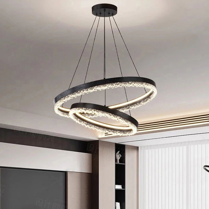 

Modern home decor led lights pendant light lamps forstaircase Chandeliers for living room hanging light indoor lighting