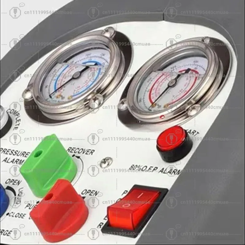 For Refrigerant Recovery Machine Portable Air Condition Compressor with Pipe Fitting