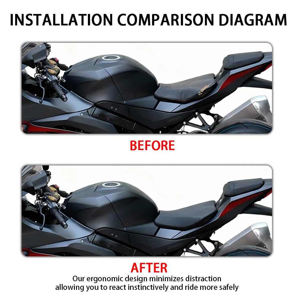 

Motorcycle Accessories Front Seat Cushion Pad Fit For Suzuki GSX-R1000 GSX-R GSXR 1000 2005 2006 GSXR1000 Rider Driver Saddle