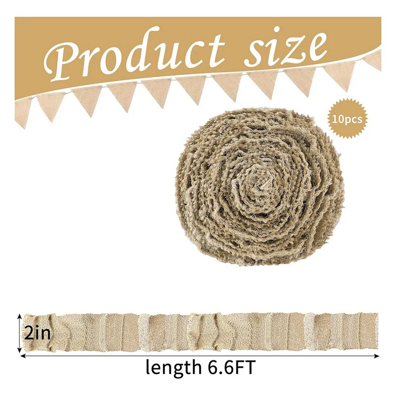 6 Rolls Ruffled Bulletin Board Borders Burlap Bulletin Board Trim- DIY Ruffled Burlap Decorative Border Trims Crafts