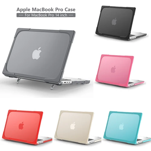 Imagen 1 del producto Funda con soporte para portátil MacBook Pro Air 16 14 13, funda 2025 2024 2023 2021 2022 M2 M4 para MacBook Air 15