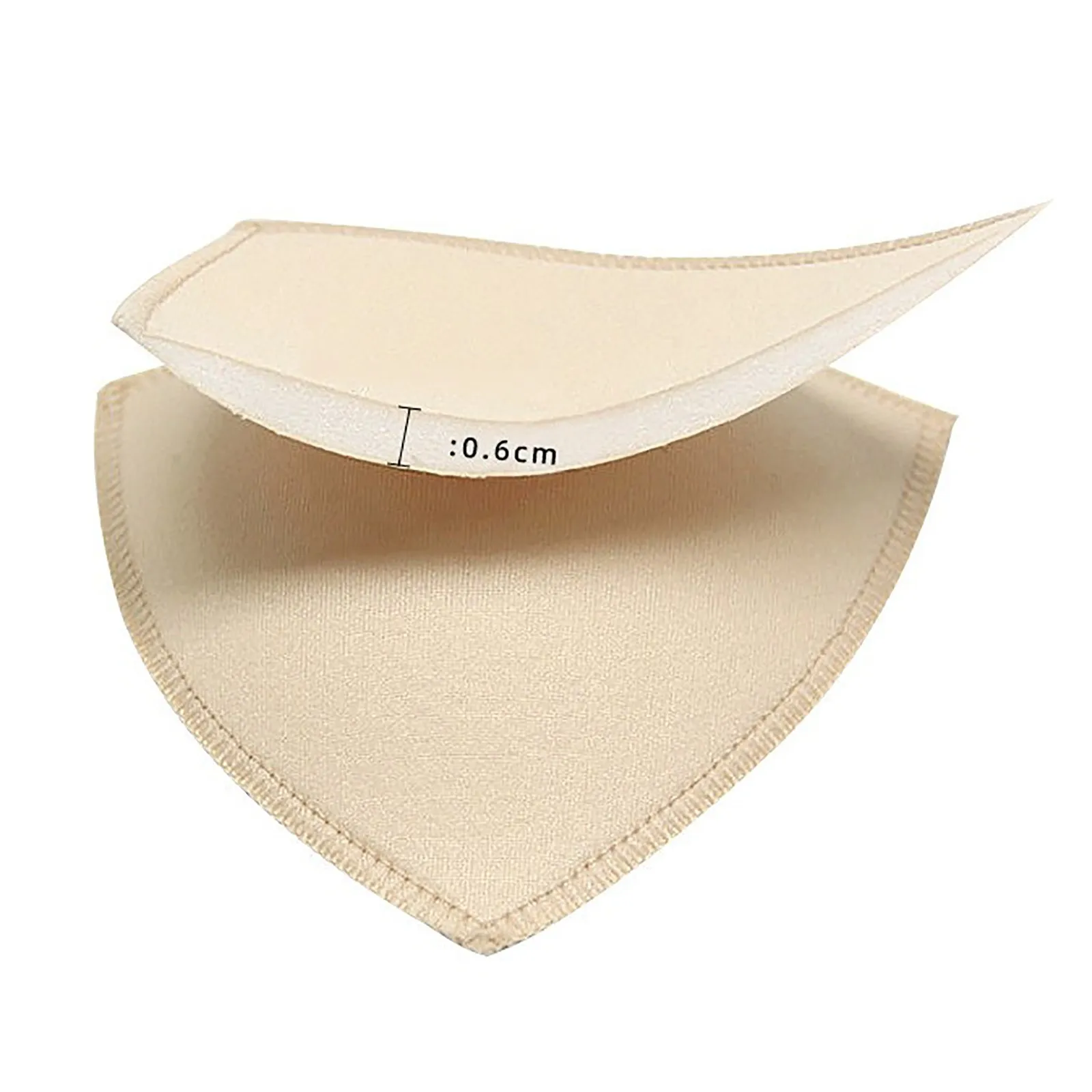 Strapless Backless Bra Anti-Expansion Cups Gathered Breathable Invisible Bra Woman Lock Edge Triangle Sponge Inserts Bra Pads