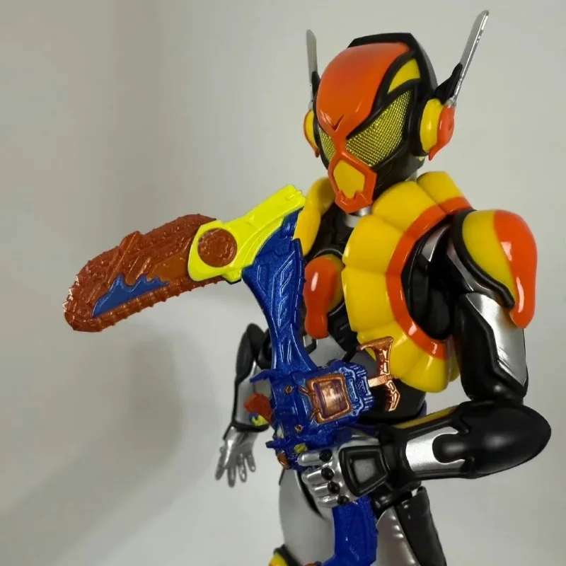 Genuine Bandai Shf Kamen Rider Gavv Vram Pudding Custom Anime Action Figure Model Decoration Desktop Movable Joint