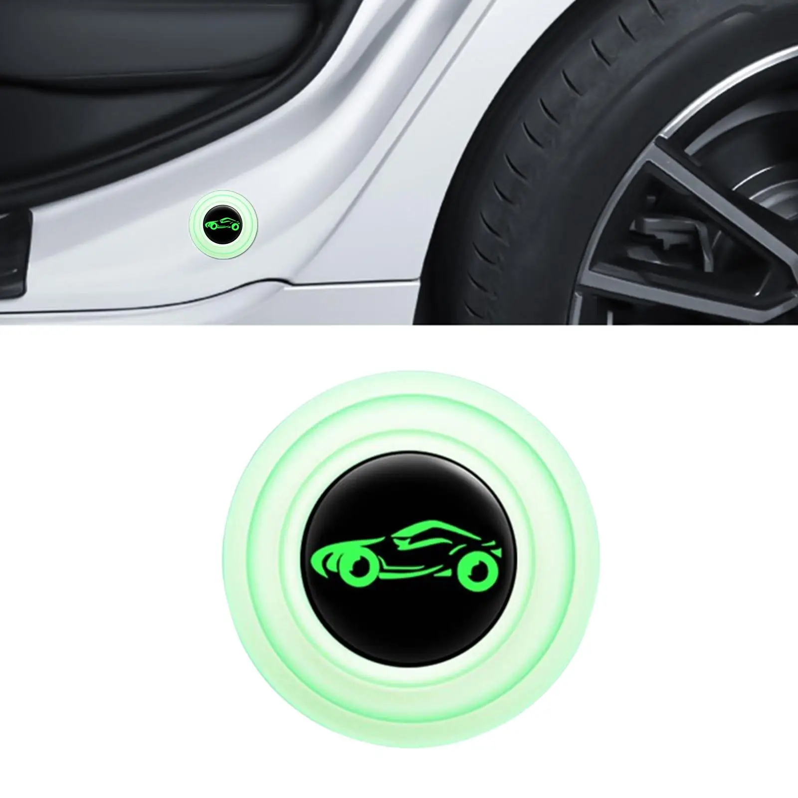 Silicone Door Protection Pads Anti Collision Absorber Gasket Noise Reduction Universal Buffer Cushions for Car Trunk Hood Doors