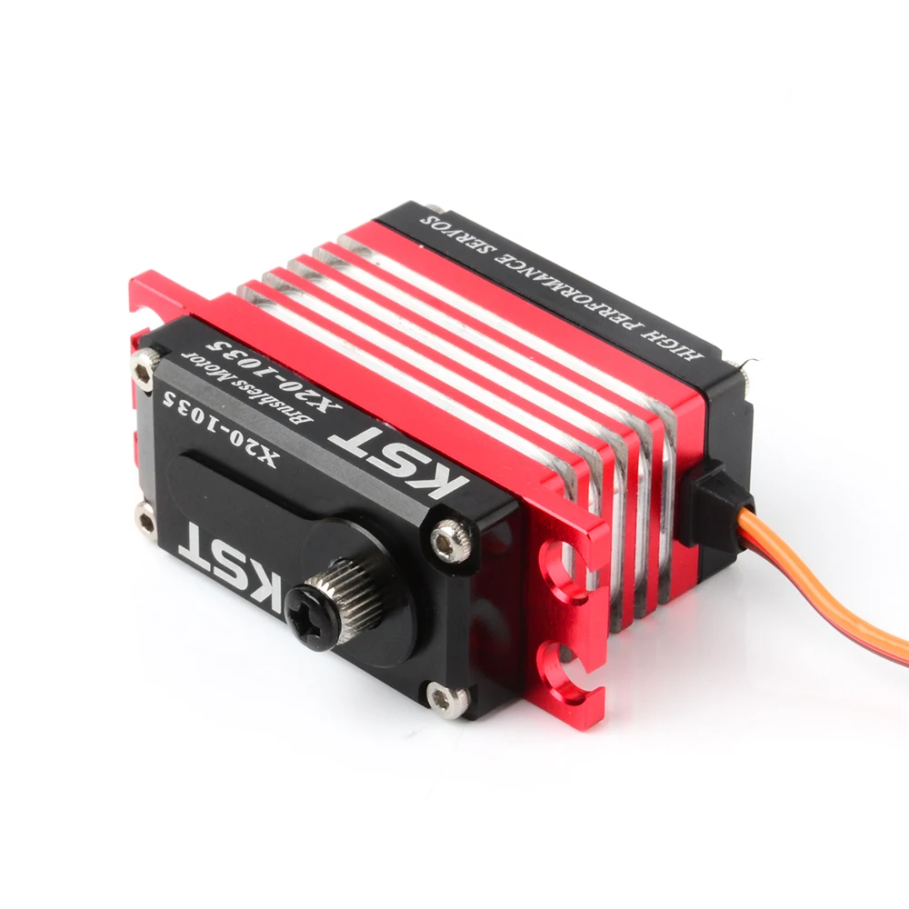 2026 Kst X20-1035 محرك سيرفو بدون فرش تيار مستمر 12 كجم. سم 0.030 ثانية Rc نموذج ذيل تروس معدني رقمي لفئة 500 -800 Rc Par #1