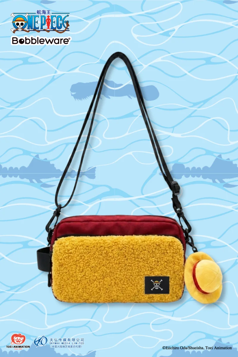 Offizielle One Piece Anime Schultertasche Luffy Zoro Chopper Umhängetasche Wasserdichte Reisetasche für Fans Sammlerstück Geschenk. – Detail 6