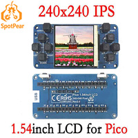 Raspberry Pi Pico 1.54inch LCD Display 240x240 IPS 1.54 inch screen Pico-1.54inch-LCD