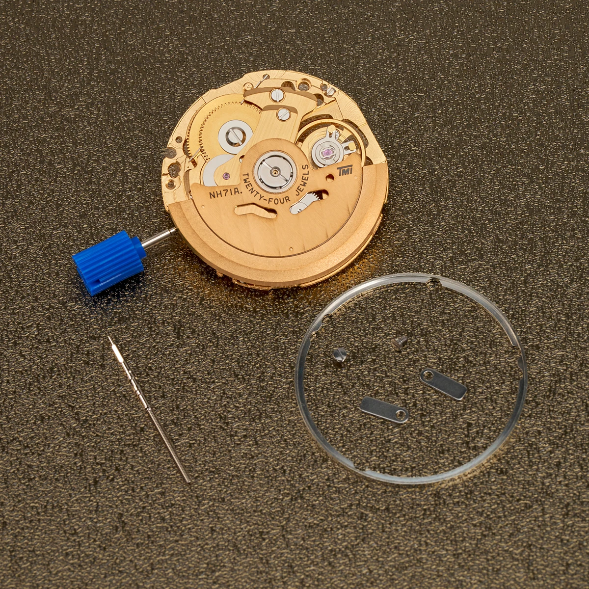 NH71 NH71A Japan Genuine Gold  Automatic Mechanical Movement NH71 Mechanism Modification Parts 24 Jewels High Accuracy Skeleton