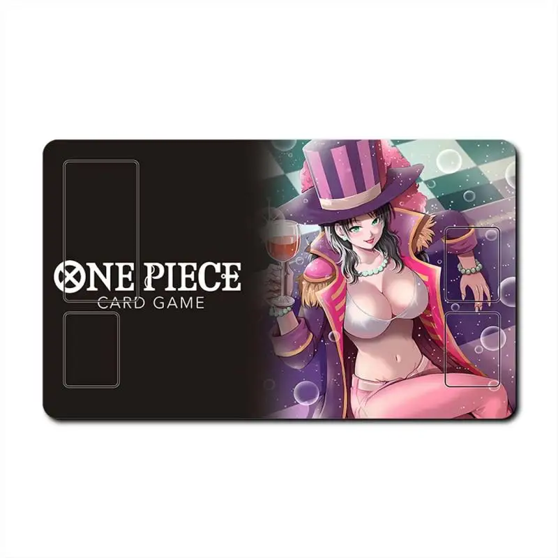 ワンピースモンキー・D・ルフィペローナナミ OPCG アニメゲームバトルカードゴムカードパッドマウスパッドキーボードパッド 600*350*2 ミリメートル