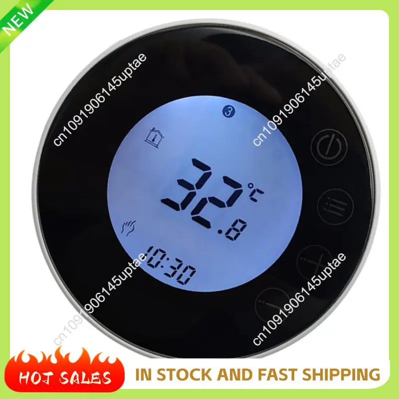 Régulateur de température de Thermostat d'intérieur rond Wifi N88R Tuya équipé d'une Application d'application intelligente