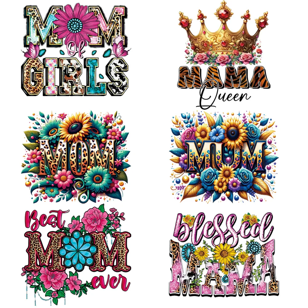6-pecas-adesivos-termocolantes-mae-rainha-patches-de-vinil-com-estampa-de-leopardo-e-coroa-floral-para-camisetas-e-roupas-diy-do-dia-das-maes