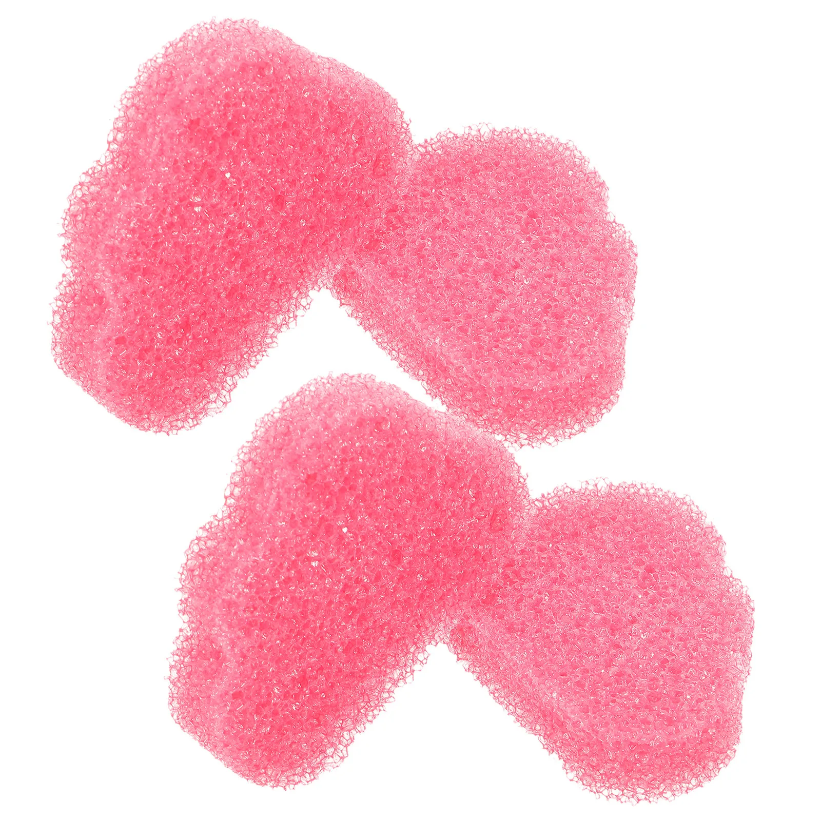 4Pcs Sensitive Temperature Sponge Cartoon Sponges Cleaning Dish Scrubber Reusable Non-Stick Oil Absorber Kitchen