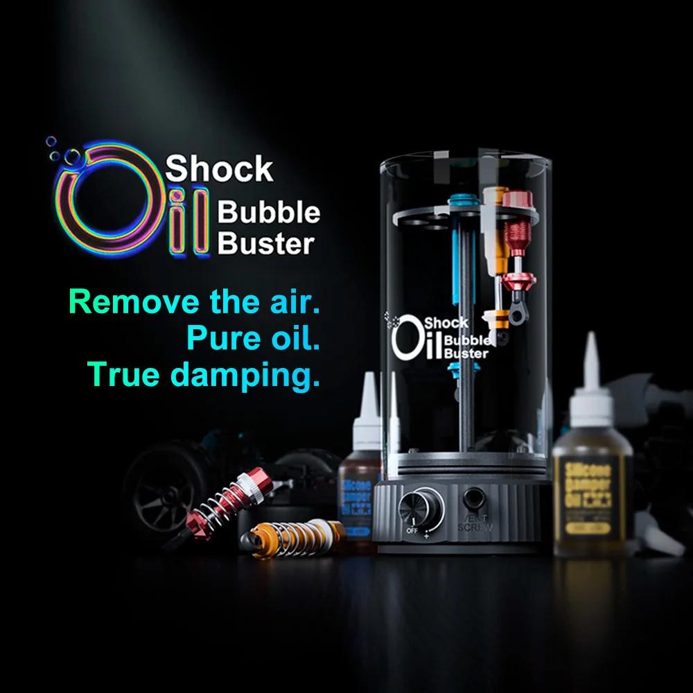 SkyRC Shock Oil Bubble Buster RC Vacuum Degassing Tool XT60 USB C For RC Crawler Buggy view 2