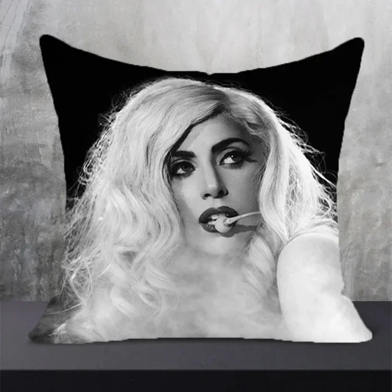 Room Decor Lady Gaga federa fodera per cuscino mobili cuscini decorativi per divani cuscini cuscini cuscini federe di lusso federe