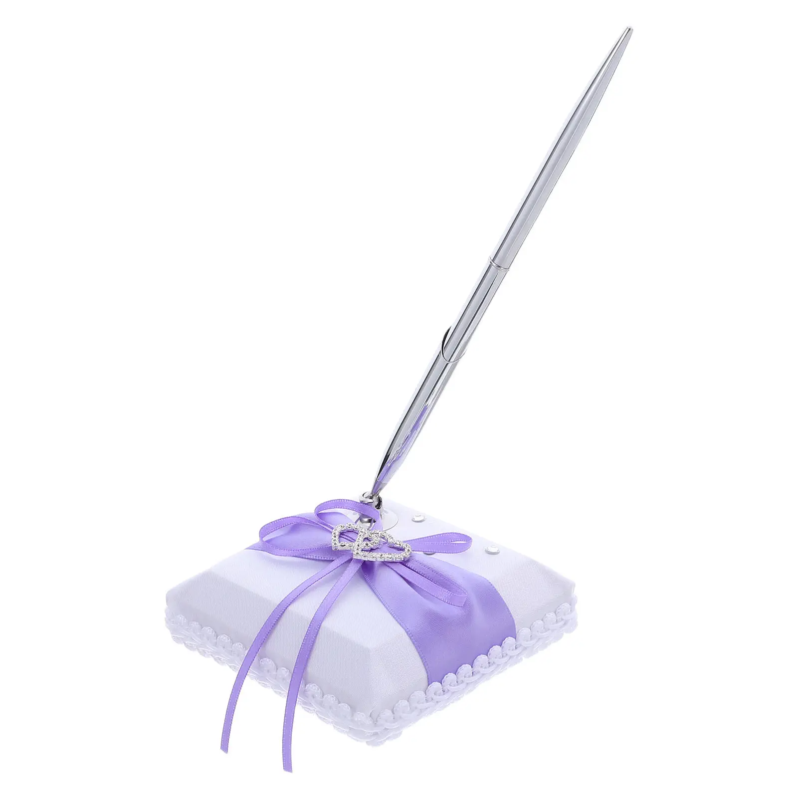 

Набор: прочная металлическая ручка-сердце для гостевой книги на свадьбу с подставкой, элегантная шариковая ручка для подписи на свадебную церемонию, прием или вечеринку