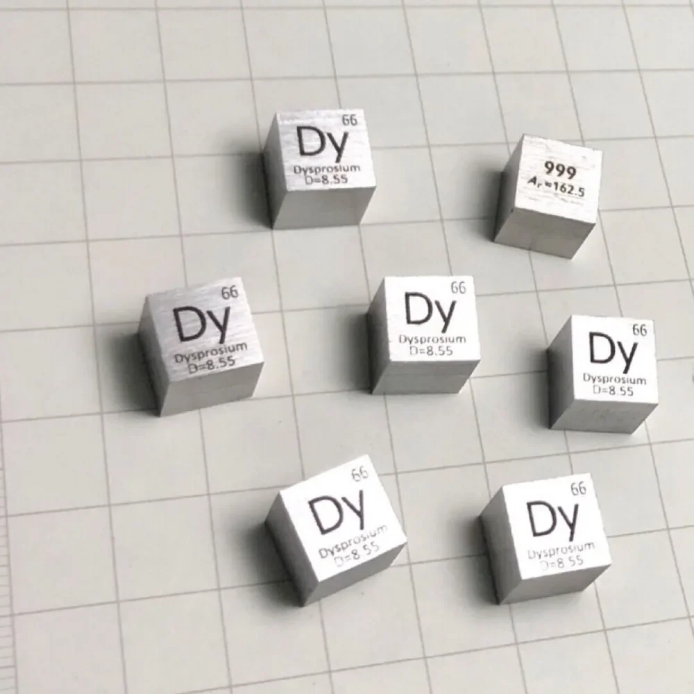 Imagem -02 - Dysprosium-metal Density Cube 999 Density 10 mm