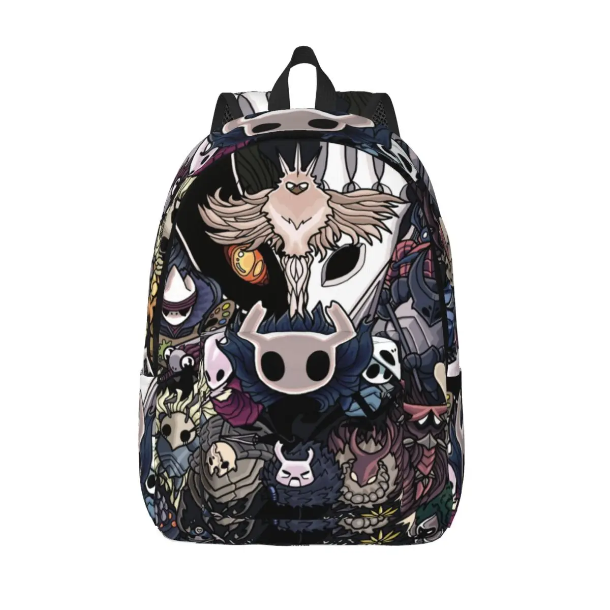 

Классический рюкзак Hollow Knight для приключенческих игр, прочный студенческий деловой рюкзак для инди-игр для мужчин и женщин, холщовые сумки для ноутбука