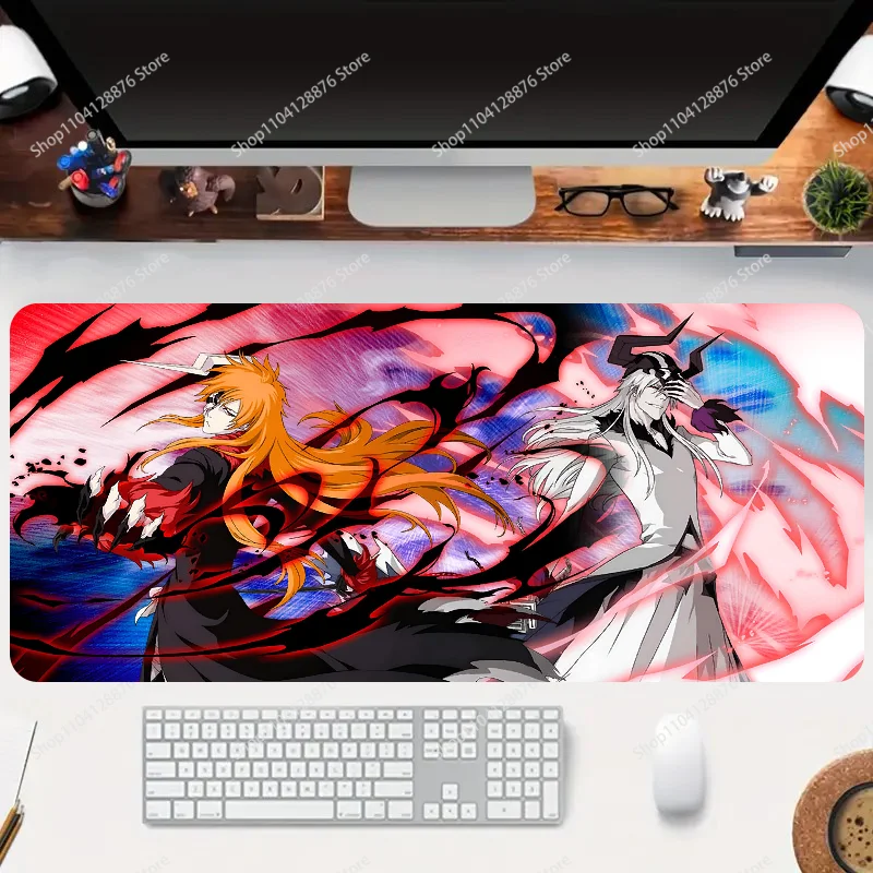 1PC Hot Blood Animation B-BLEACH'S Non-slip Mouse Pad Suitable For Office Computers Laptops E-sports Game Desk Mats XXL Keyboard