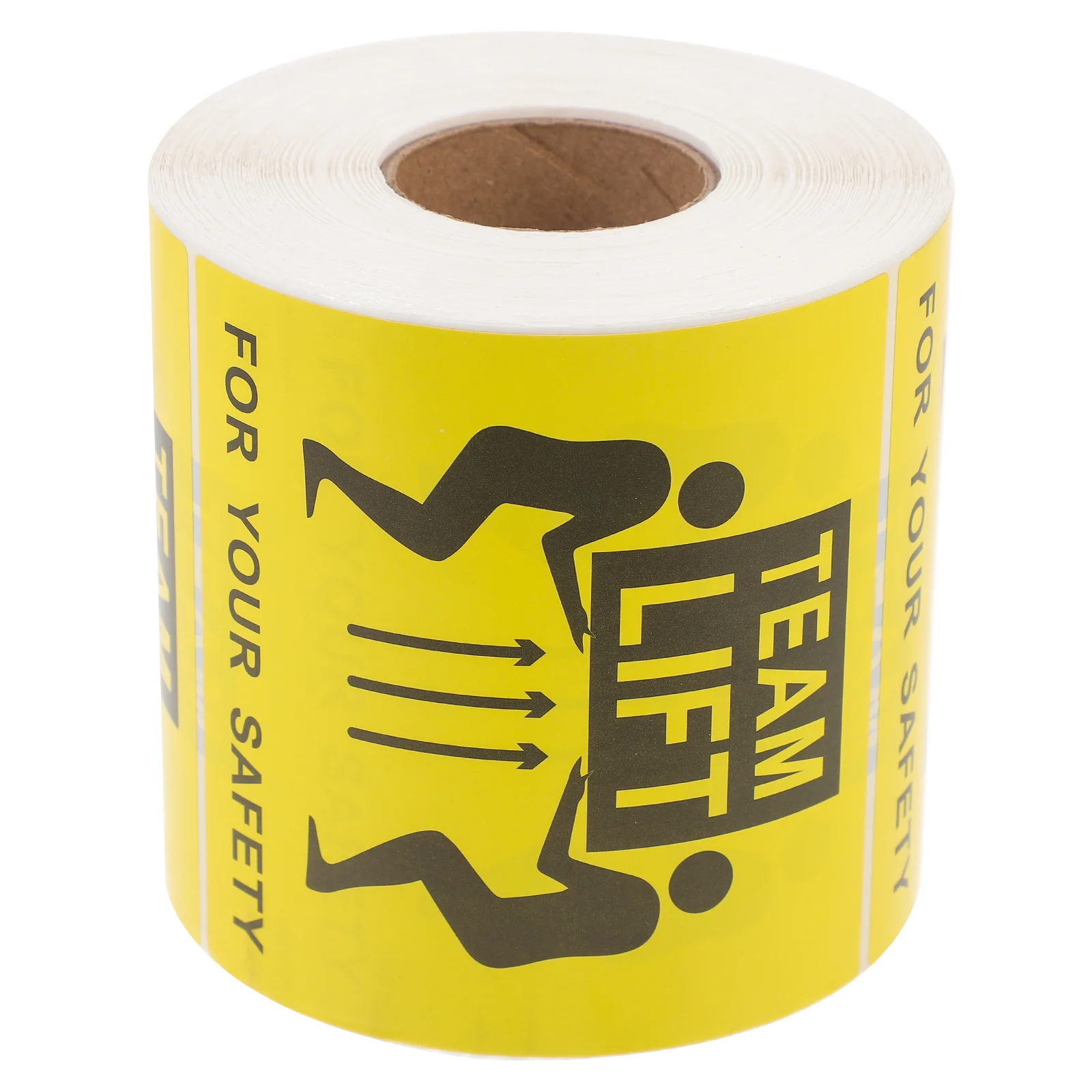 

1 Roll Heavy Object Warning Sticker Team Label for Logistics Transportation Packaging Heavy Duty Shipping Box Labels