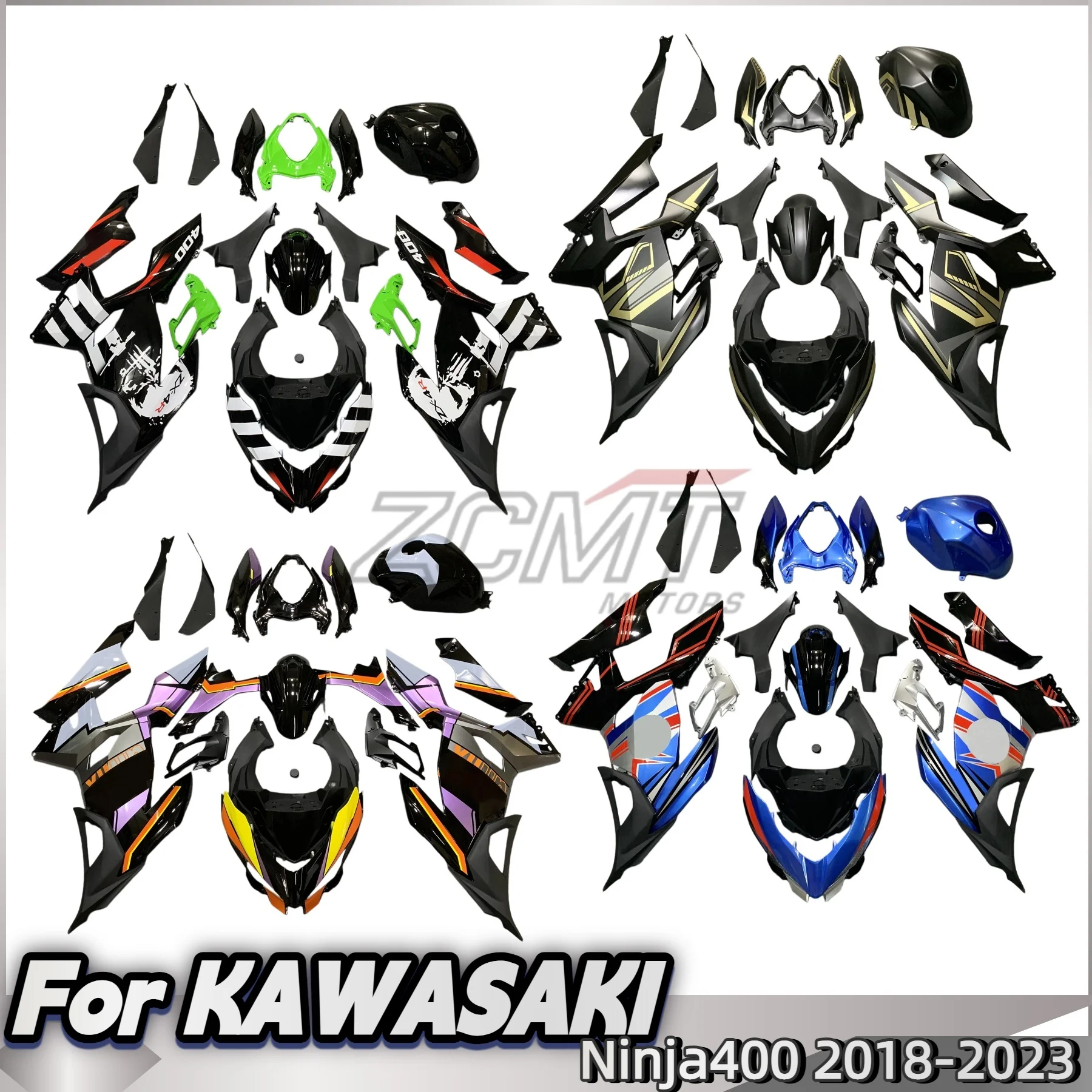 

For KAWASAKI NINJA400 Fit NINJA 400 EX400 Z400 2018 2019 2020 2021 2022 2023 Bodywork Tail Fairing Accessories End Components
