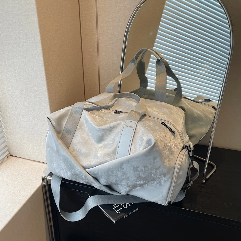 

Women Gym Bag Sports Travel Dry Wet Bag Handbags Multifunction Swimming Tote Shoulder Weekend Fitness Duffle Yoga Shoes Daypack