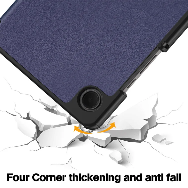 Folio-Hülle für Samsung Galaxy Tab A11 2025/Tab A9 2023, Dreifach Faltbare Smart Cover mit Auto-Schlaf/Aufwach-Funktion, Mehrere Farben – Detail 4