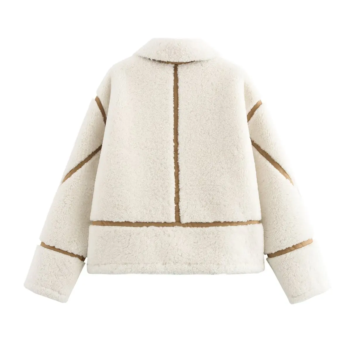 

JNLEAOG женское повседневное пальто с подкладкой на подкладке, дизайн Sensation, модный универсальный свободный крой, длинная молния све