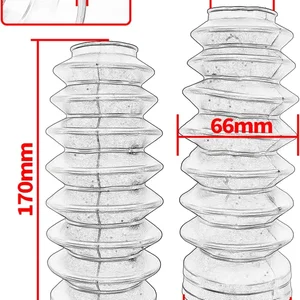 Für Royal Enfield Meteor 350 Fork Stiefelblitzrohr vorne Dämpfung Polain Cover Alligatoren Motorradzubehör Schwarz 8 Hauptverkäufe Royal Enfield Carenage - №5